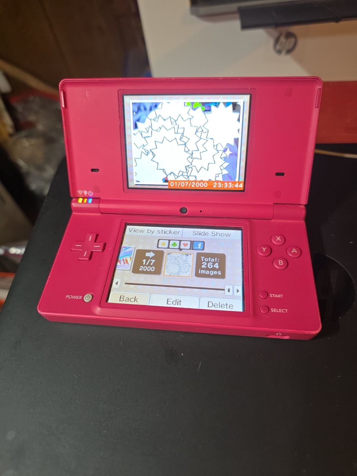 Nintendo DSi Pink Console + Charger GOOD CONDITION! No Stylus
