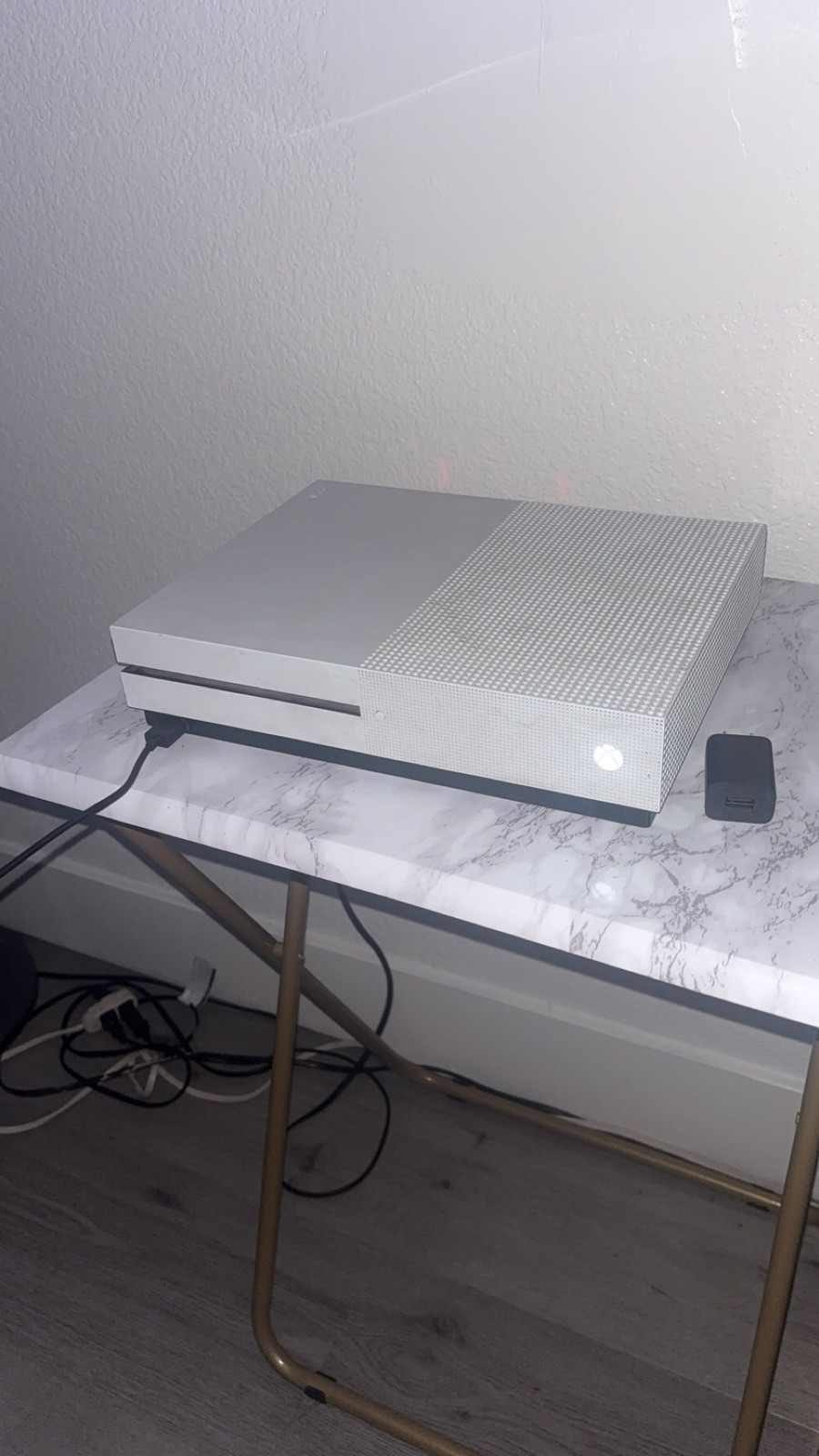 Microsoft Xbox One S White Home Console Wi-Fi HDMI USB-A Internet Browsing