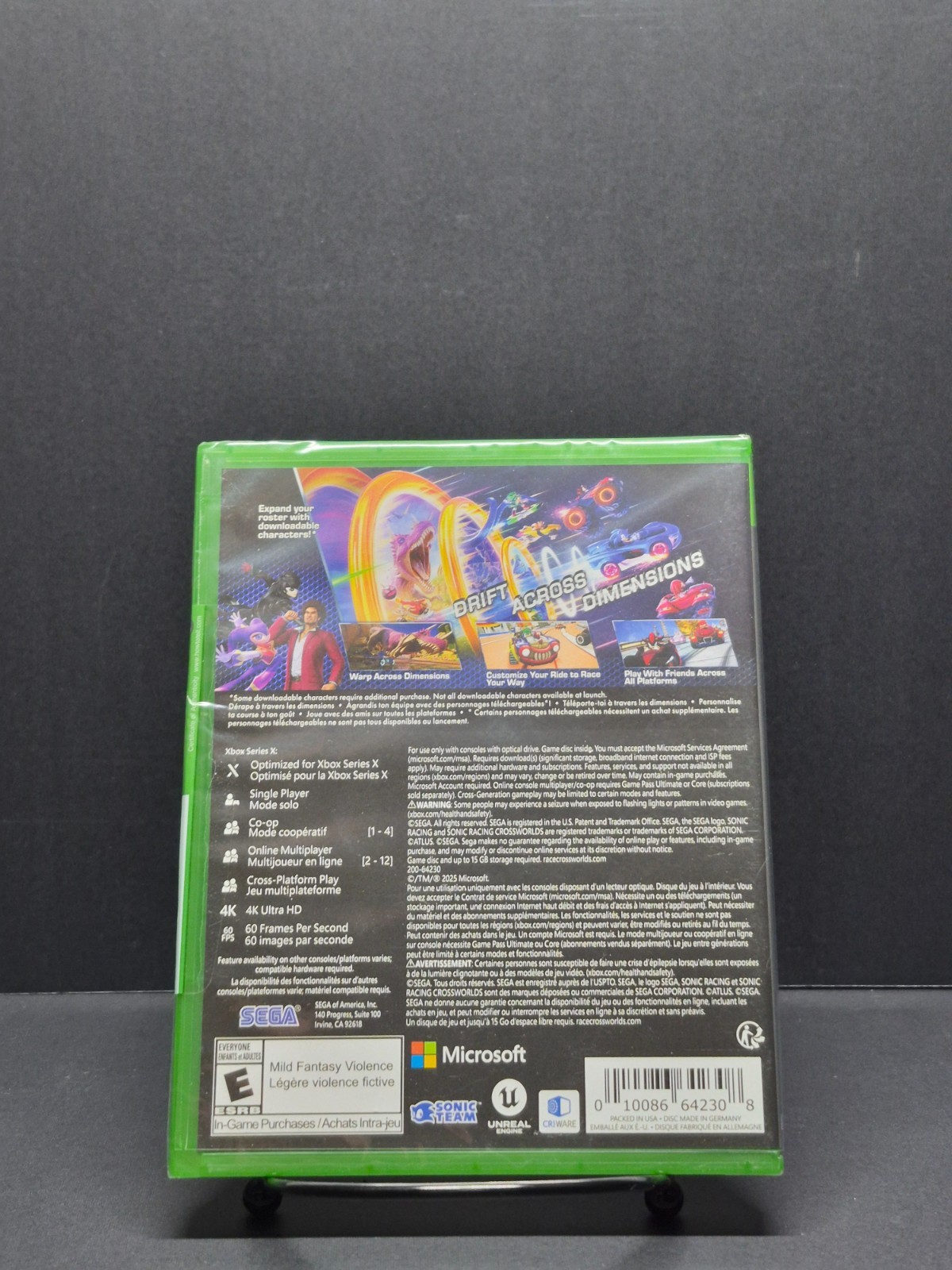 Sonic Racing: CrossWorlds Launch Edition – Microsoft Xbox Series X|S