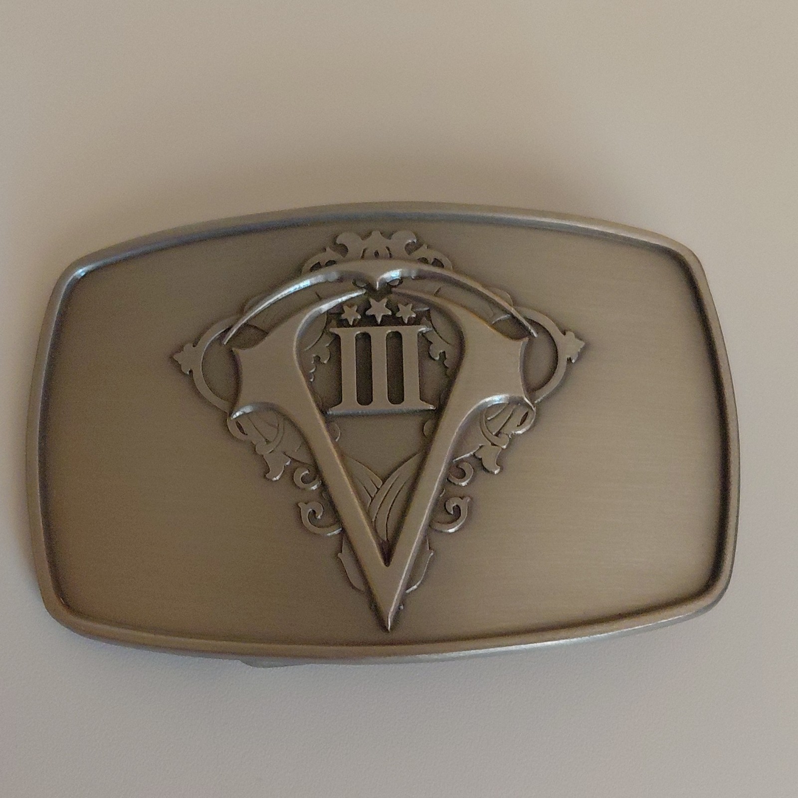 2012 Assassin’s Creed 3 III Limited Edition Connor Belt Buckle Silver Tone