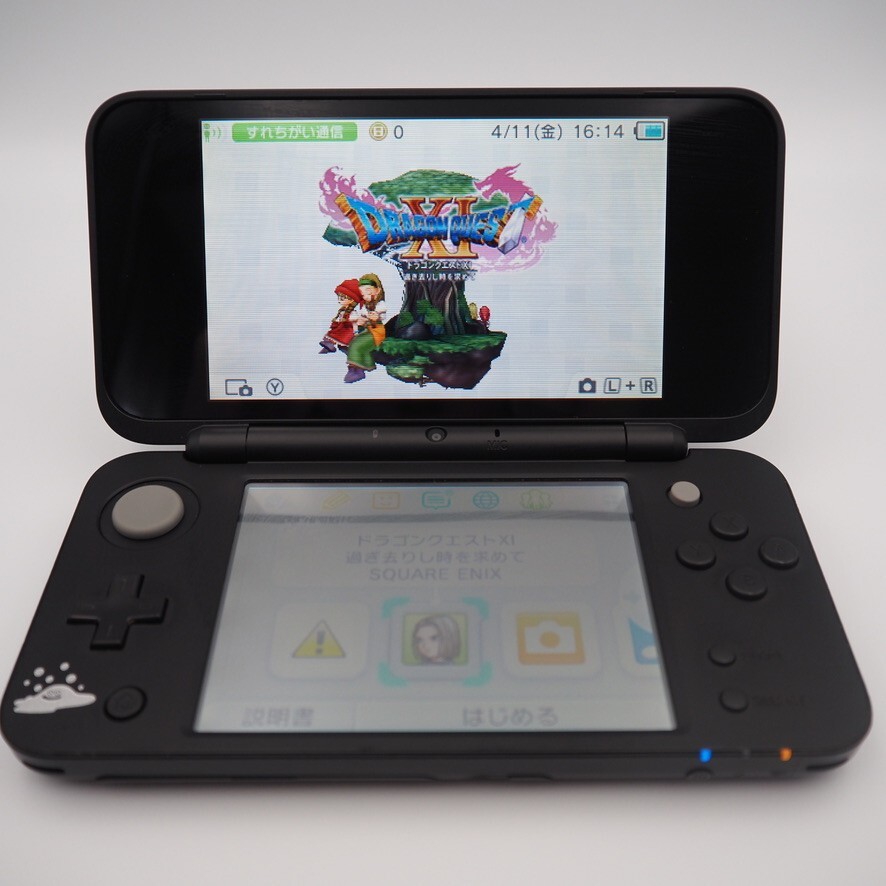 Nintendo 2DS LL XL Console System Dragon Quest Hagure Metal Edition Game Used