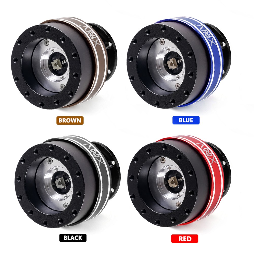 70mm Black Steering Wheel Quick Release + Wheel Base For Moza/Simagic SIM Racing