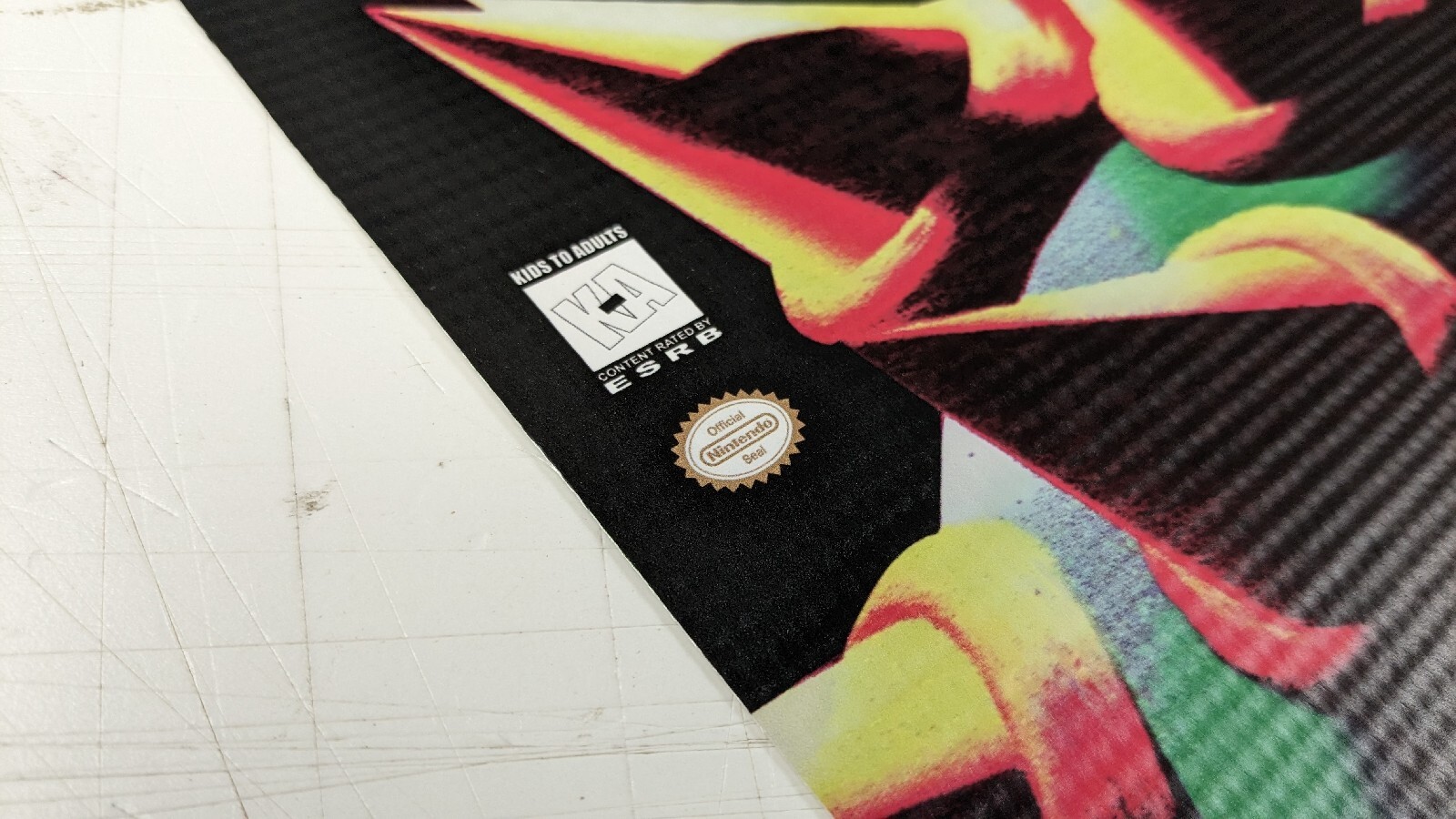 Super Mario RPG Legend ’96 Vintage Style Store Banner Promo SNES Nintendo