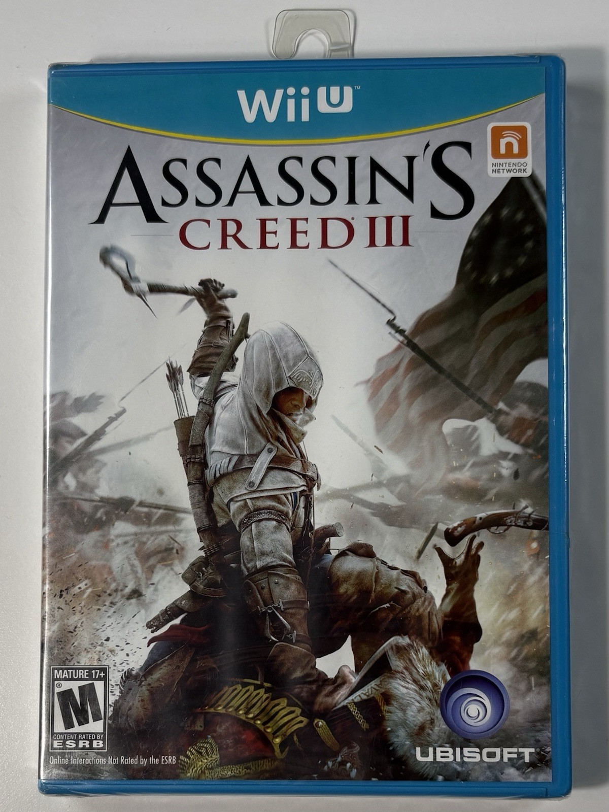 Assassin’s Creed III 3 (Nintendo Wii U, 2012) BRAND NEW FACTORY SEALED