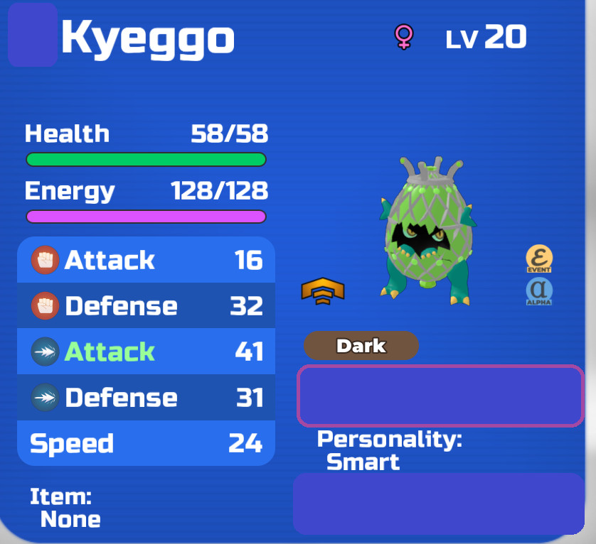 Roblox Loomian Legacy – Alpha Gleaming Green Faberge Kyeggo