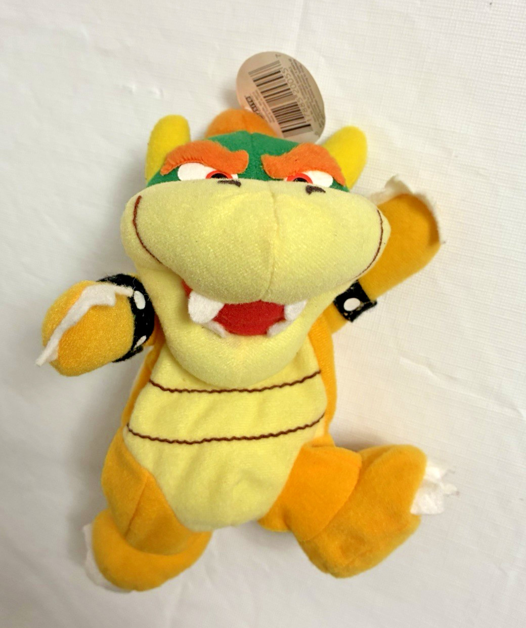 Nintendo 64 Collectibles – 7″ “Attacking” BOWSER – Mario Bros. Toy Site Beanbag