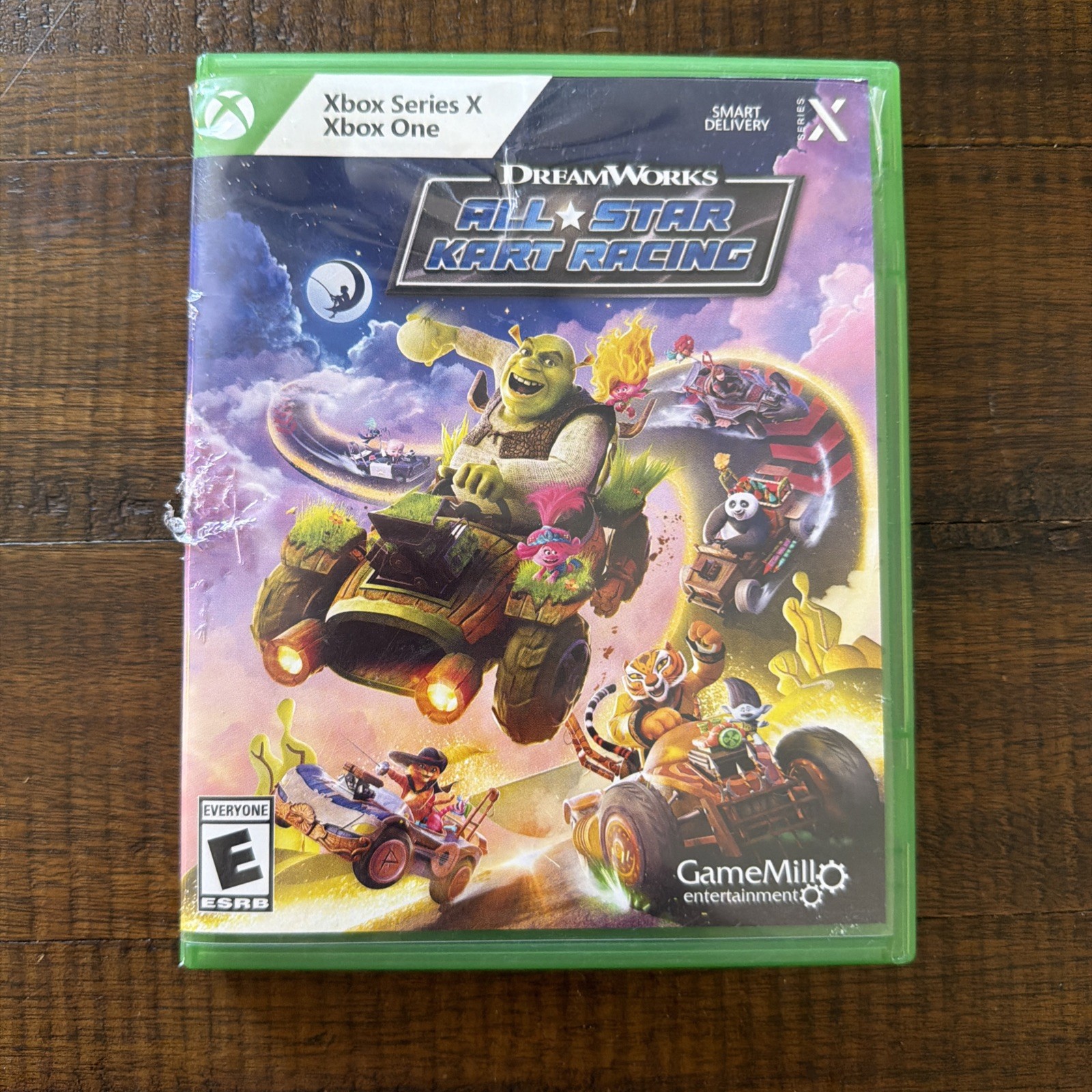 DreamWorks All-Star Kart Racing (Microsoft Xbox Series X, 2023) Case Damage