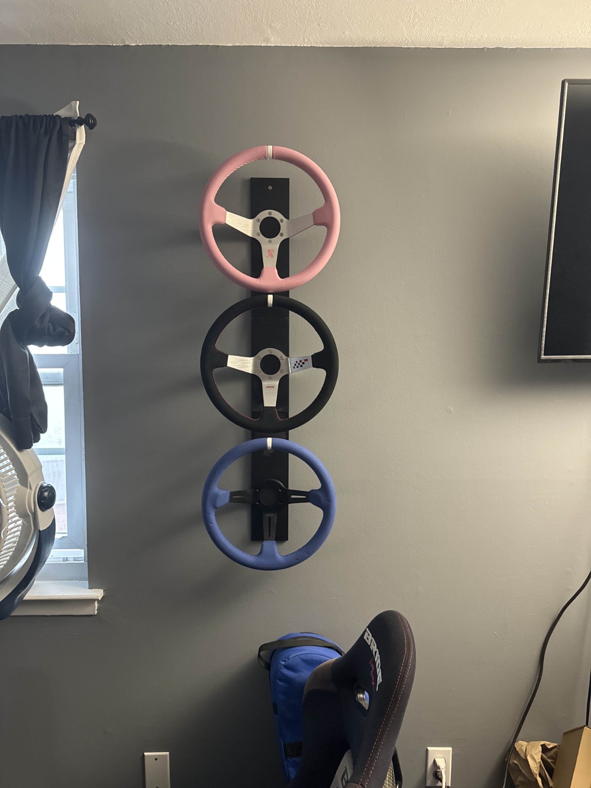 Modular Steering wheen wall mount