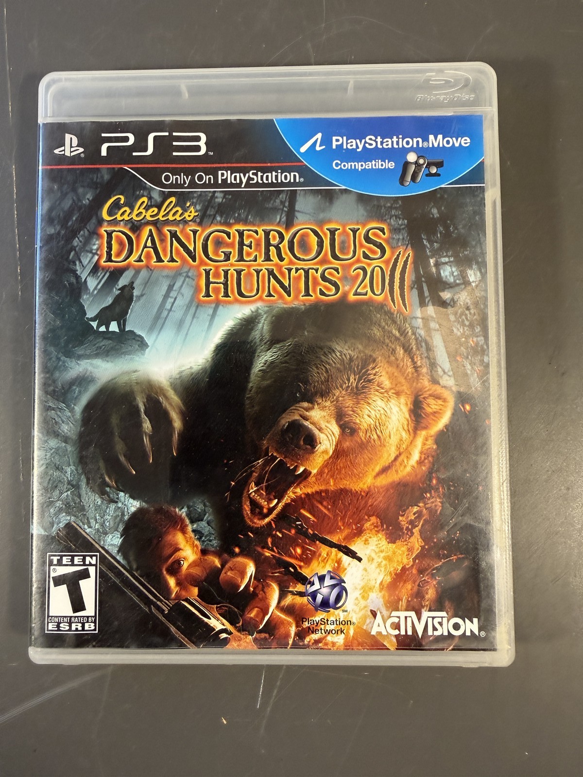Cabela’s Dangerous Hunts 2011 PS3 PlayStation 3 Game Activision ESRB T Move