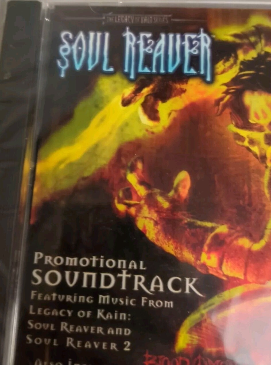 Legacy of Kain Soul Reaver Promotional Soundtrack NEW SEALED Rare Game Promo