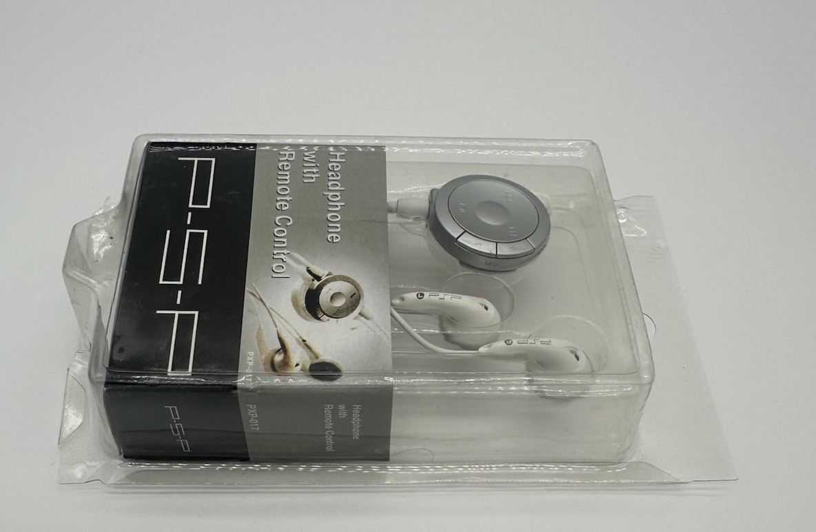 SONY PSP HEADPHONES WITH REMOTE CONTROL PXP-017