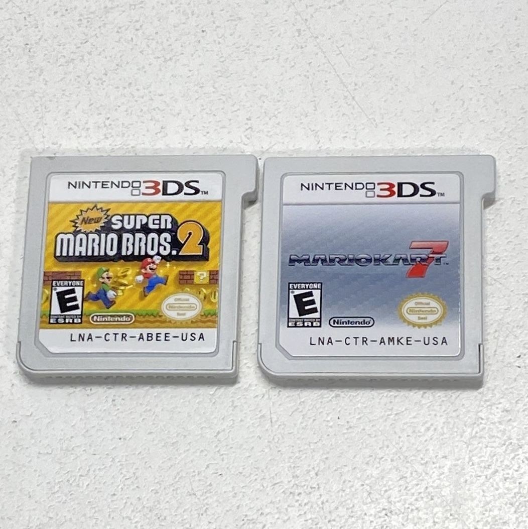 Mario Kart 7 CIB New Super Mario Bros 2 Nintendo 3DS Lot