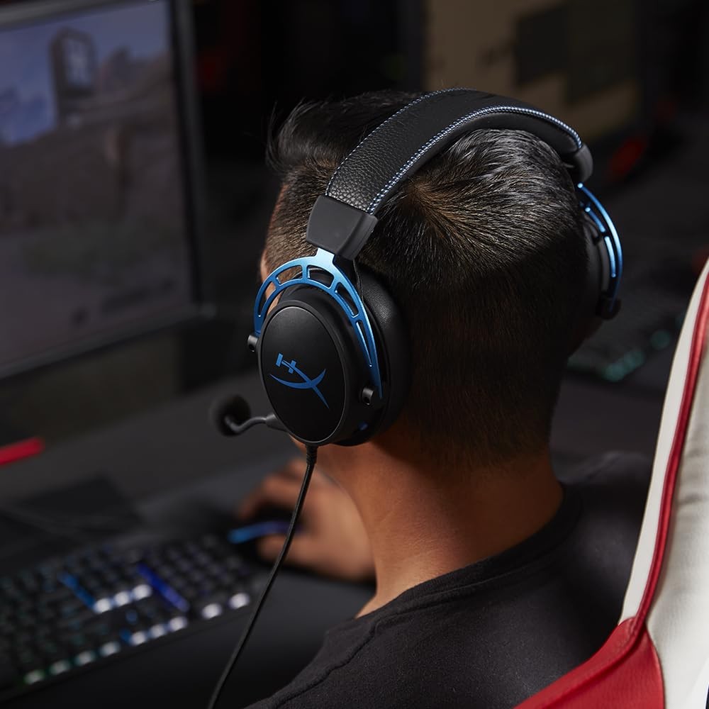HyperX Cloud Alpha S Gaming Headset Blue HX-HSCAS-BL/WW (4P5L3AA)