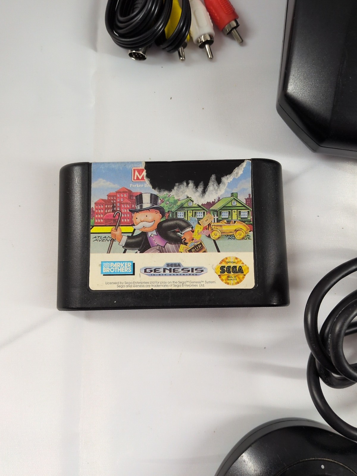 Sega Genesis Model 2 Console W/ 3 Games & Original Box Tested Works Toy Story…