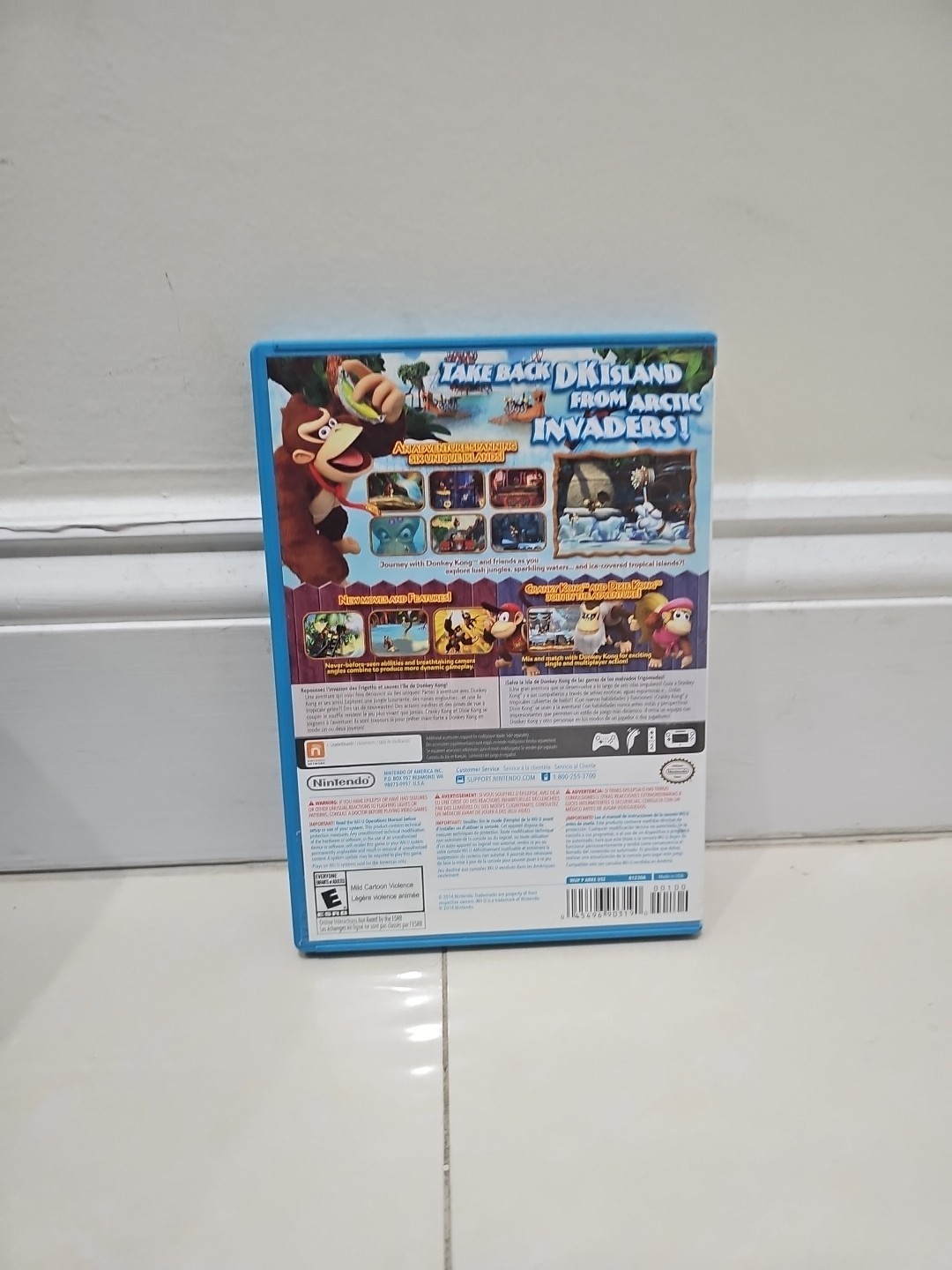 [PRISTINE DISC] Donkey Kong Country: Tropical Freeze (Wii U) Complete [Tested]