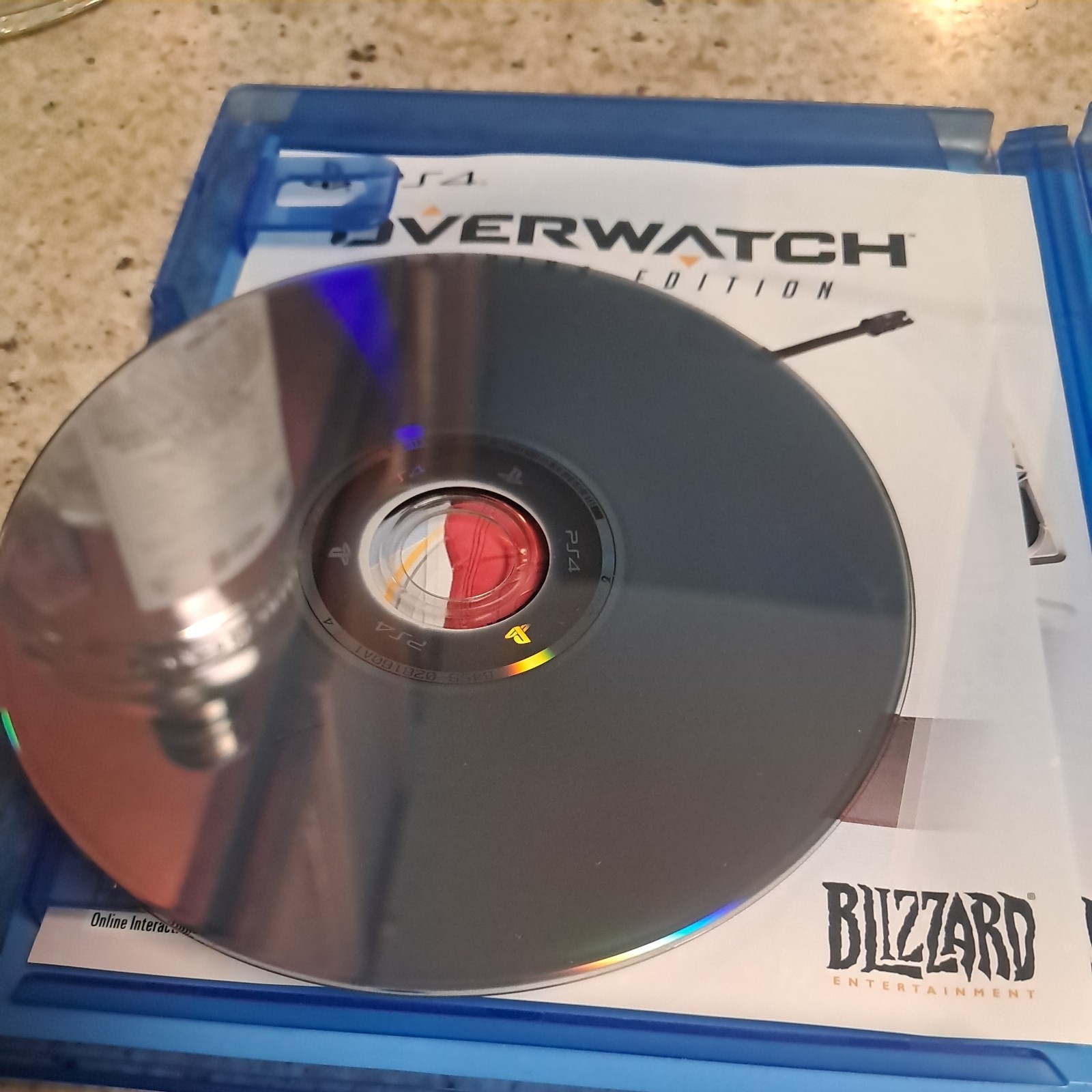 Overwatch Origins Edition PS4 PlayStation 4 Noire Widowmaker Skin Exp. READ
