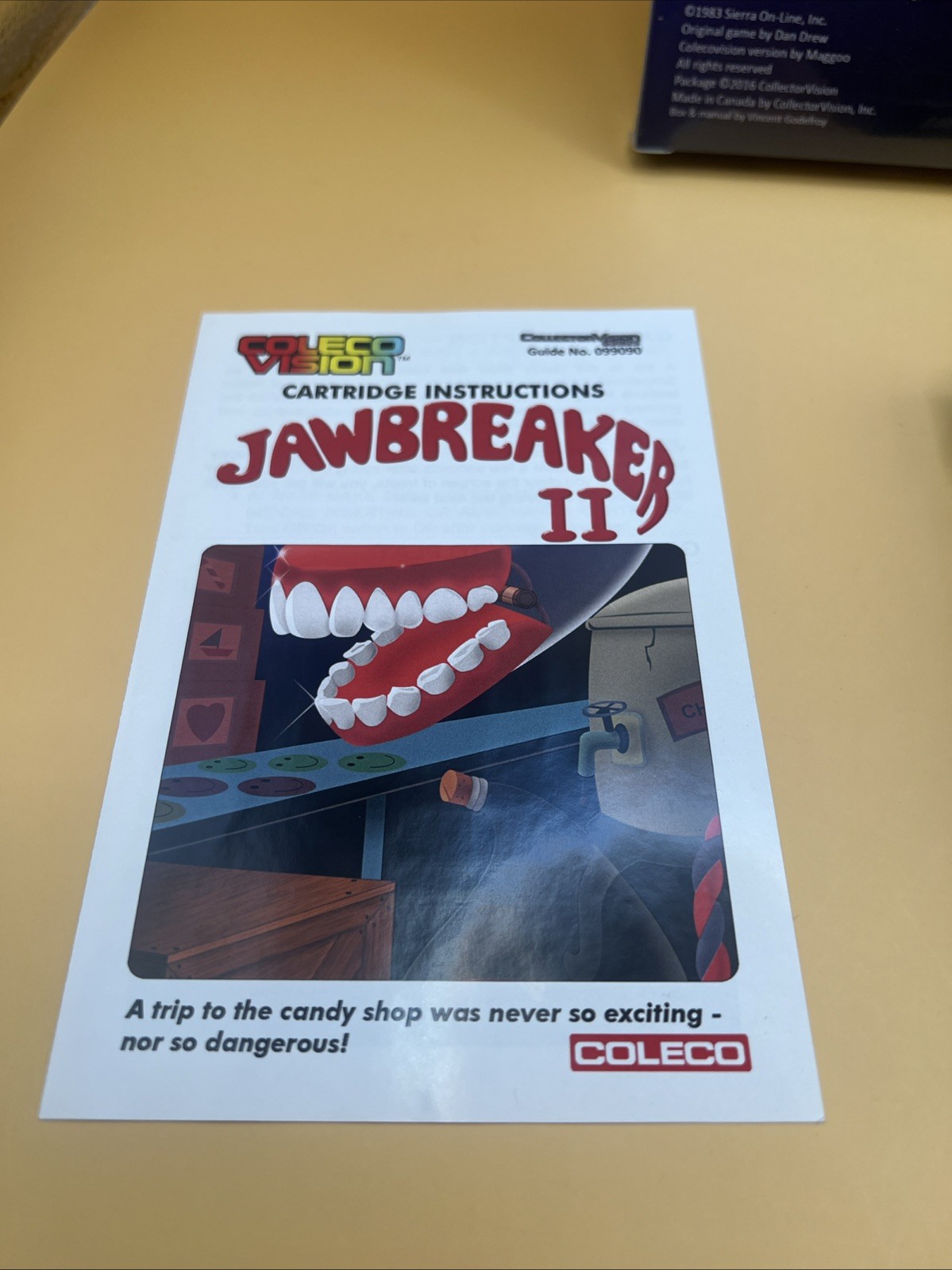 Jawbreaker (Sierra Online Inc 1981) – 48K Diskette – CIB – Vintage Rare