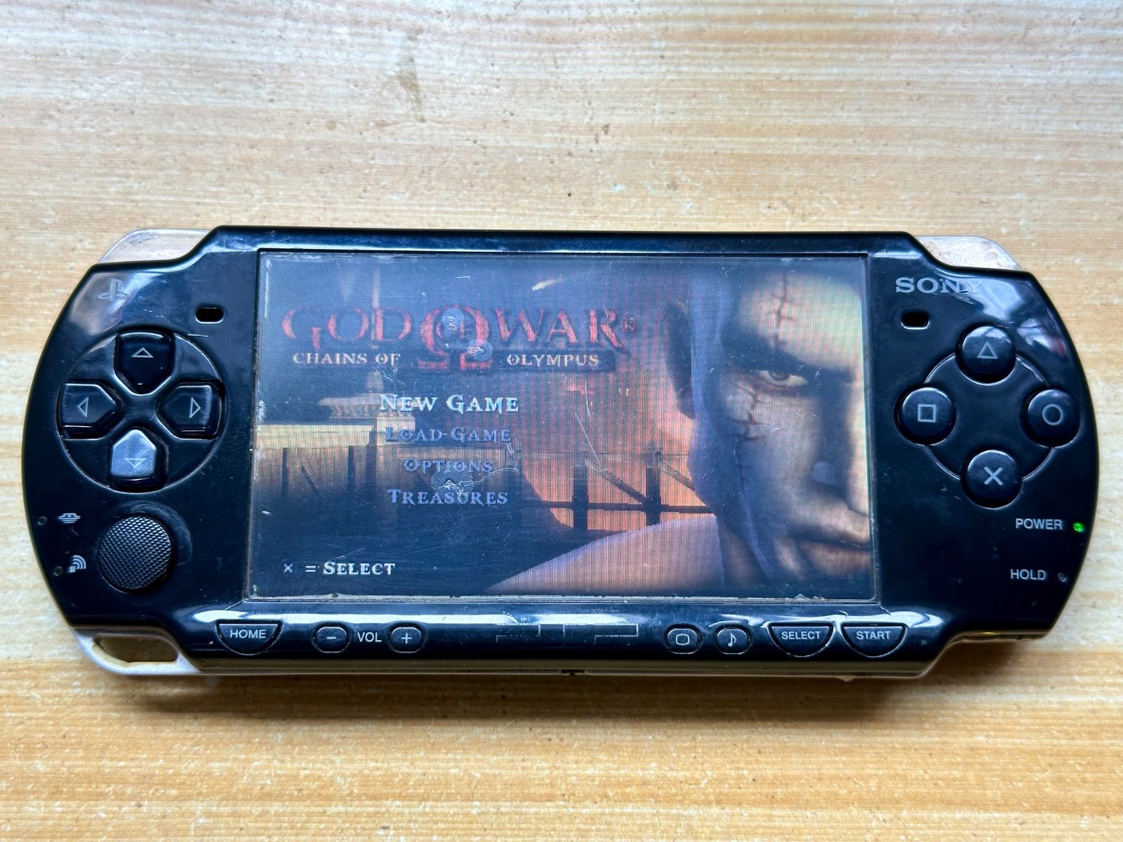 Sony PlayStation Portable PSP 2001 Onyx Charcoal Black Handheld System Console
