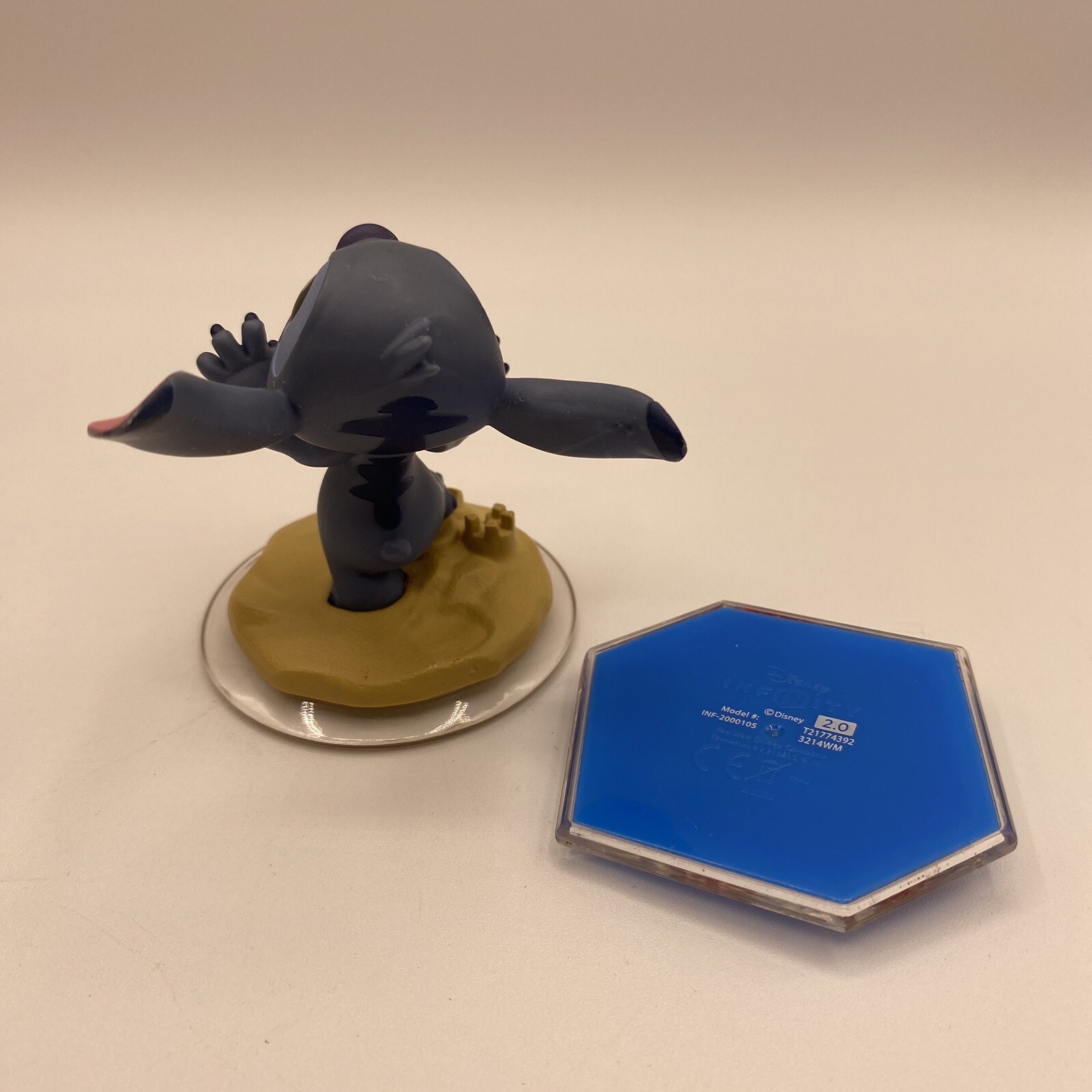 Disney Infinity Stitch Game Figure & Power Disk 2.0 # INF-1000118 & INF2000105