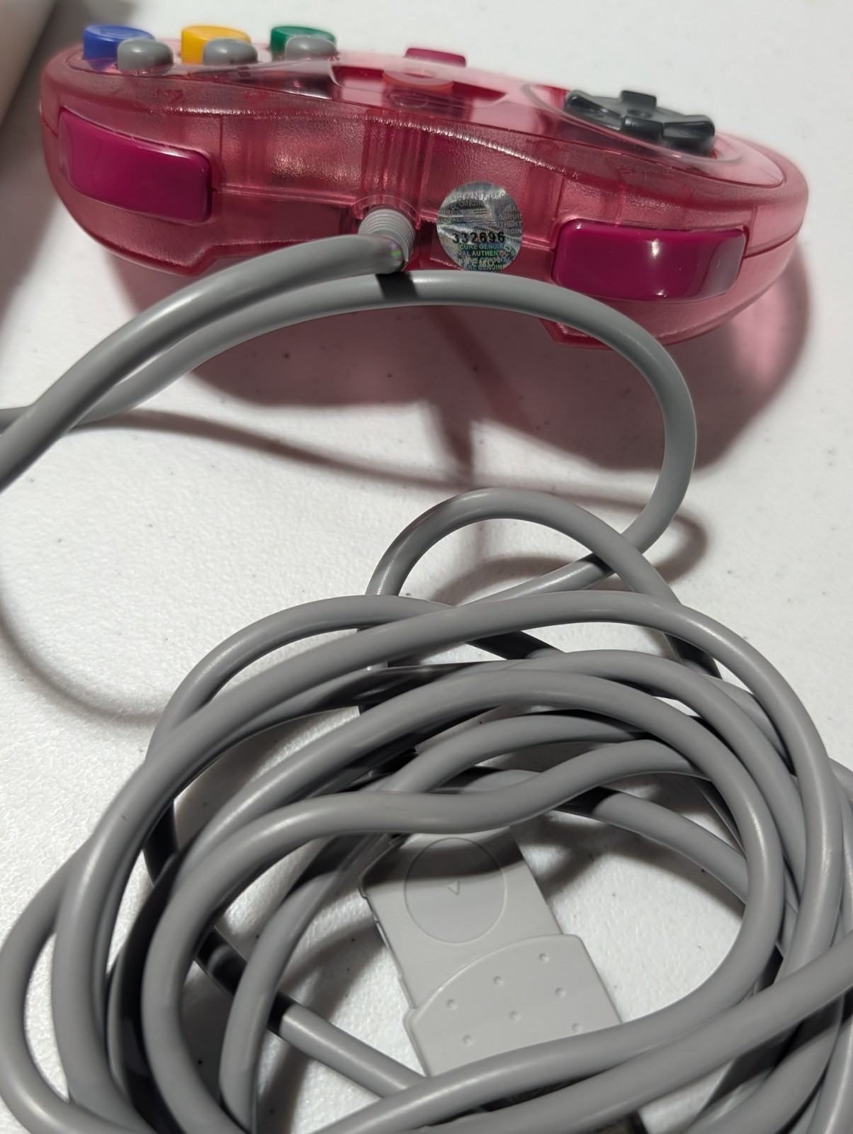 Limited Run retro-bit Game Pink Controller For Sega Saturn Officially Licensed