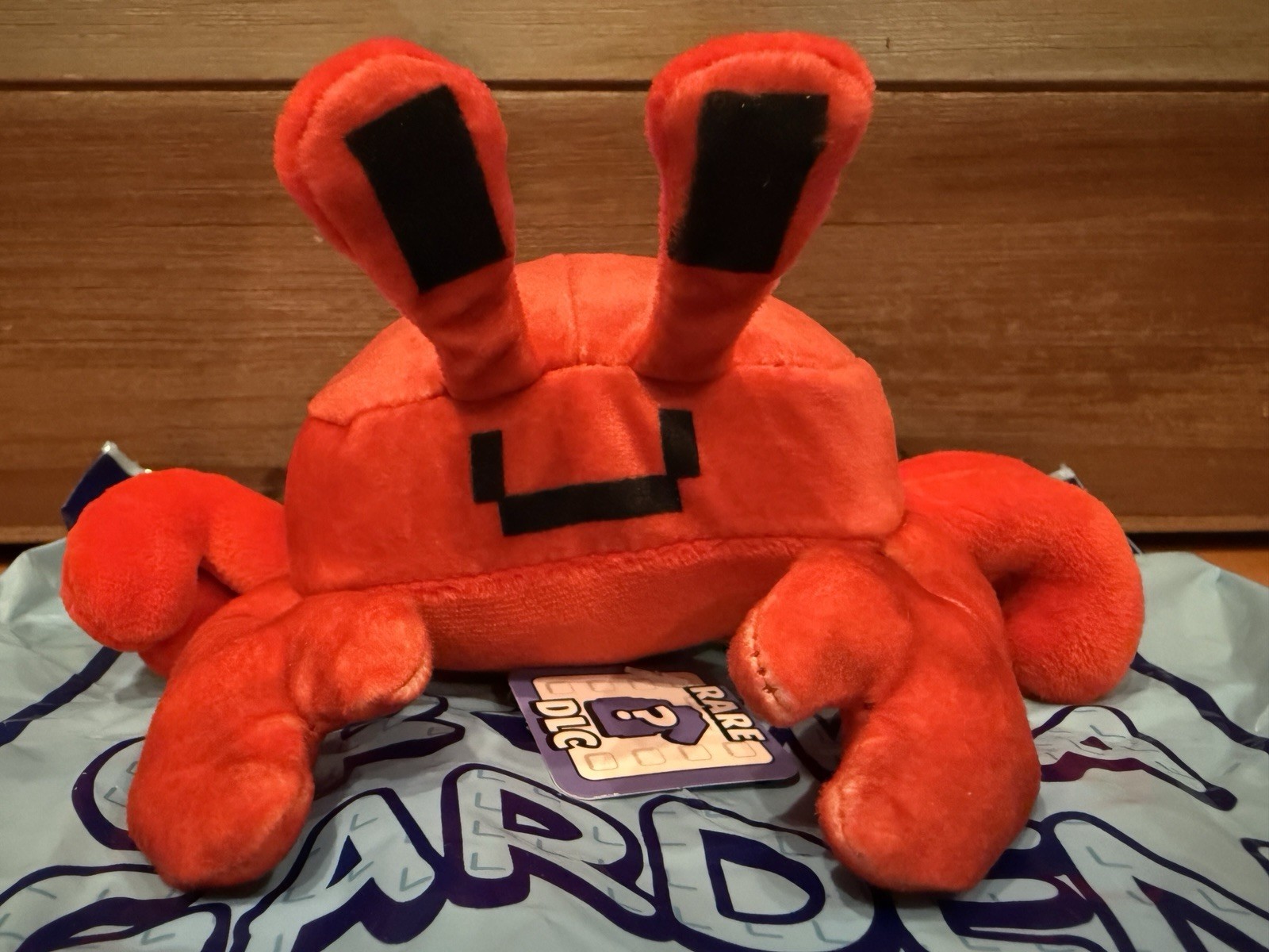 New Phatmojo Roblox Grow a Garden Crab 4″ Mystery Mini Plush Figure w Rare Code