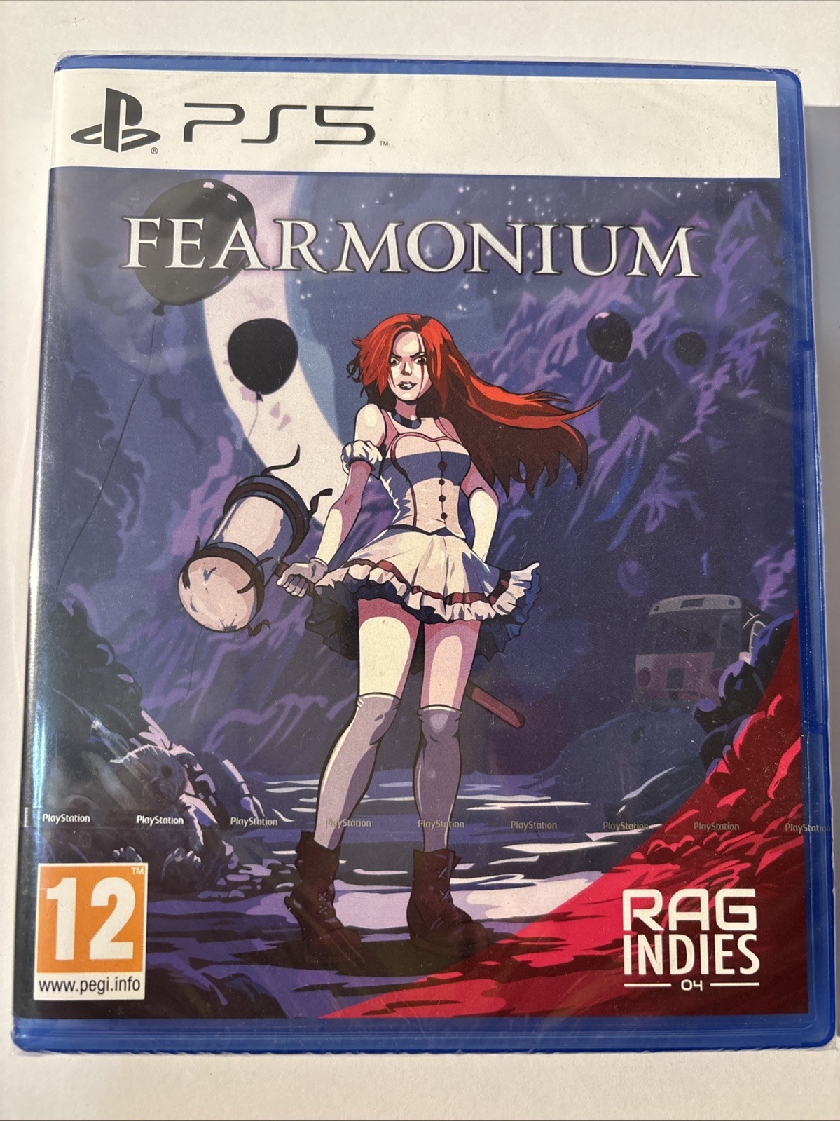 FEARMONIUM PS5 METROIDVANIA CUPHEAD STYLE RED ART GAMES #259 OF 999 BRAND NEW!