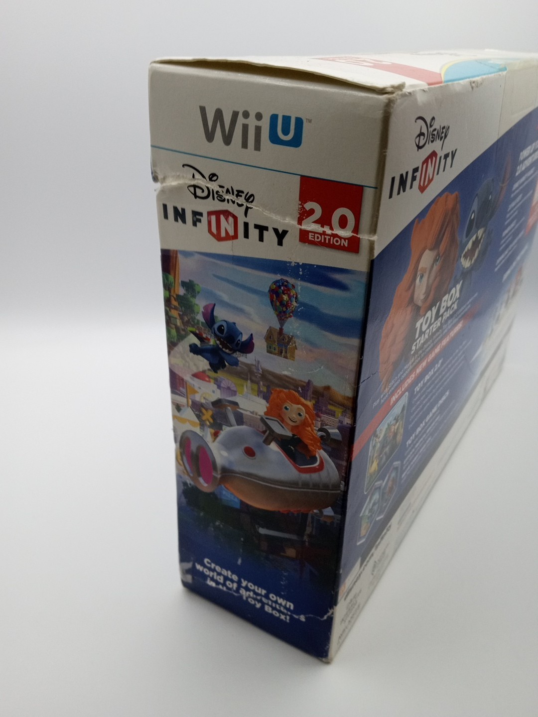 Disney Infinity Toy Box Starter Pack (2.0 Edition) Wii U Extra Merida & Stitch