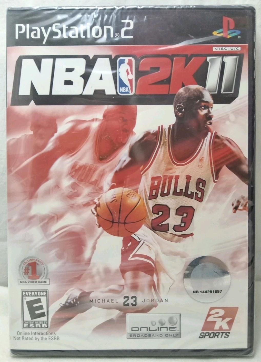 NEW! NBA 2K11 (Sony PlayStation 2, 2010) PS2 FACTORY SEALED! Michael Jordan