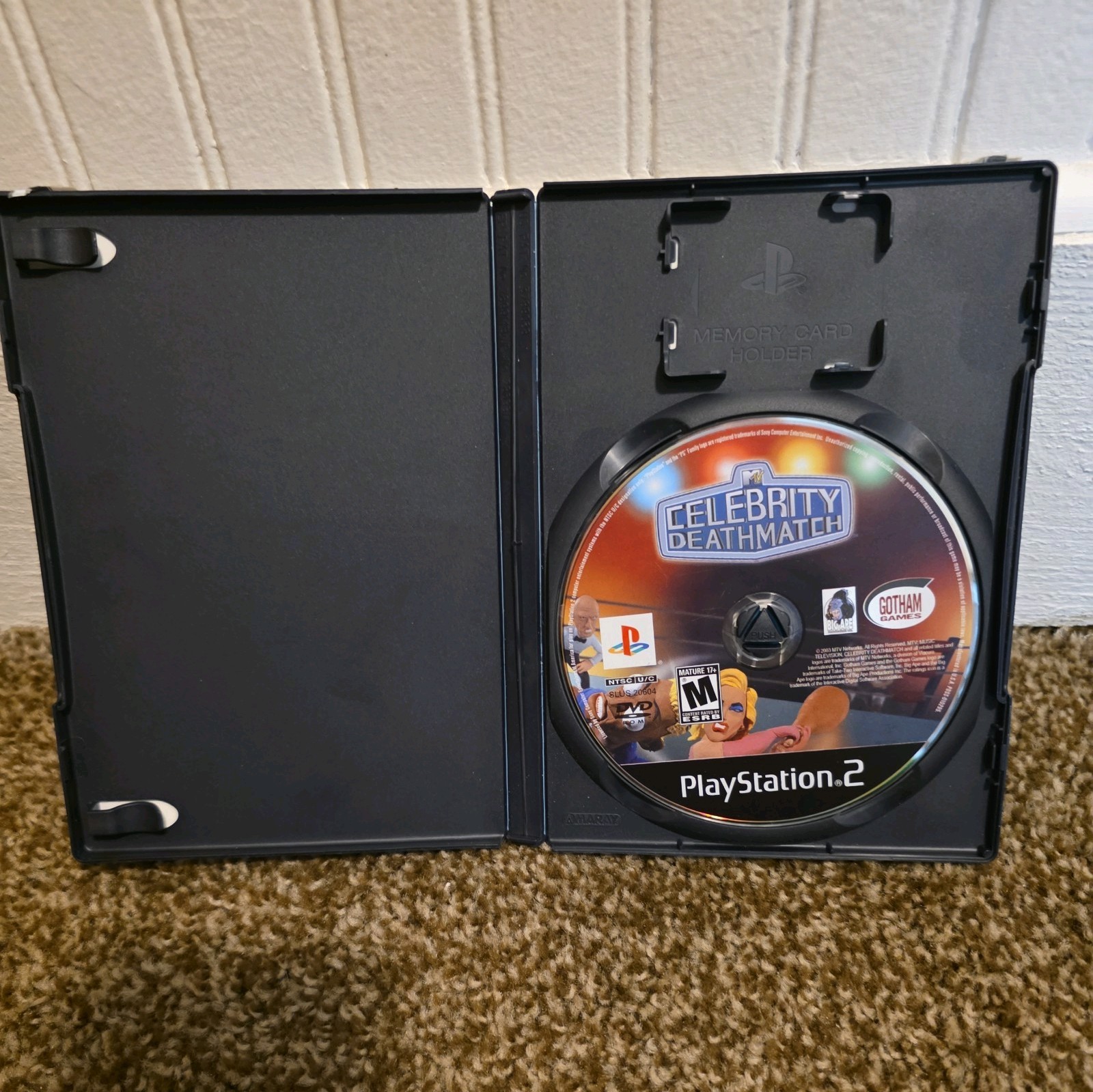 MTV Celebrity Death match (Sony PlayStation 2, 2003) – Tested
