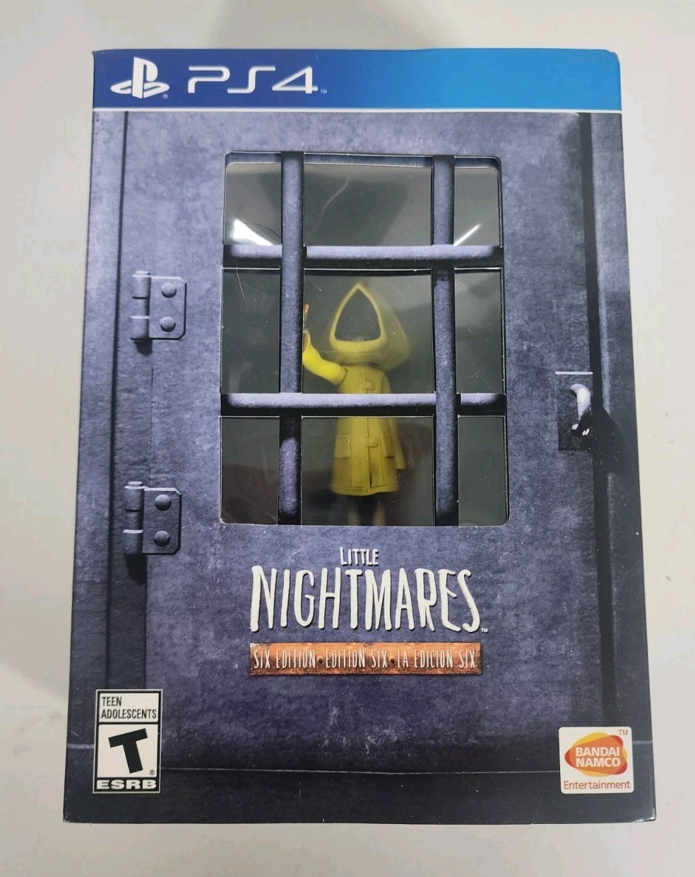 Little Nightmares Six Edition Figure Box Only! PS4 Bandai Namco Statue No Game