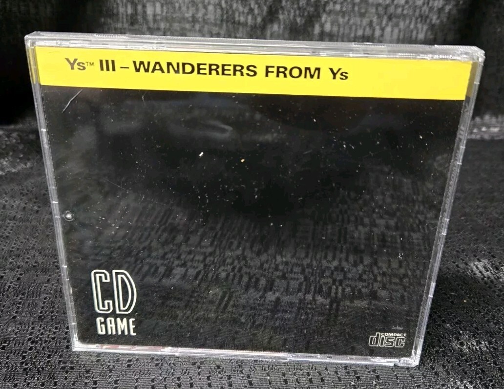 Ys III 3: Wanderers From Ys 1991 TurboGrafx-CD Turboduo Super CD