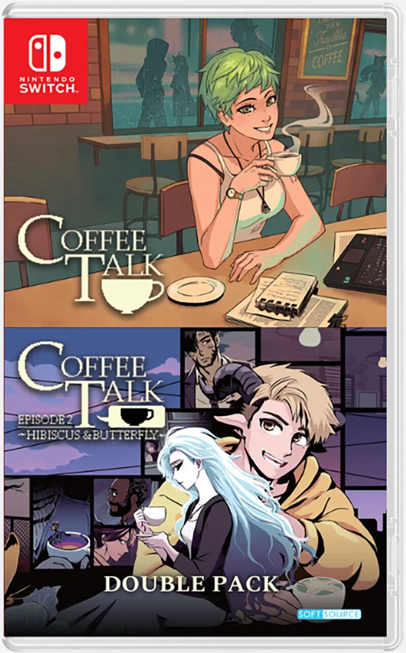 Coffee Talk 1 & 2 Double Pack Switch Brand New Game (2023 Visual Novel)