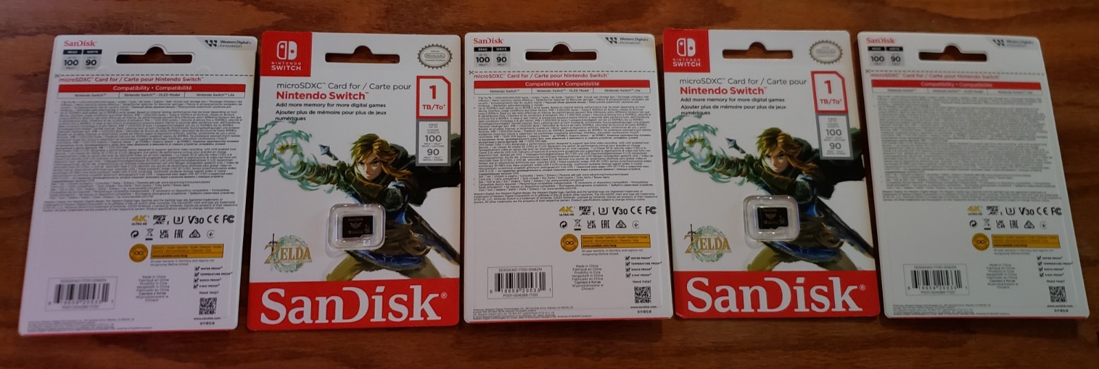 SanDisk 1TB microSDXC Memory Card for Nintendo Switch Zelda Edition micro SDXC