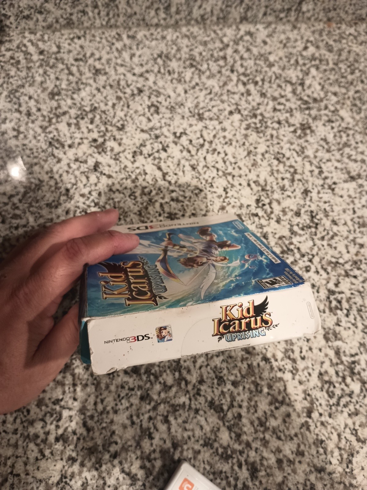Kid Icarus Uprising nintendo 3DS original case manual Cards