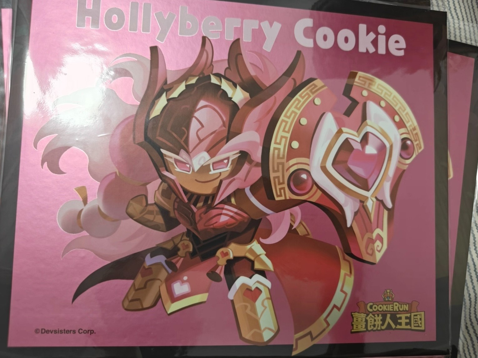 CookieRun Kingdom Taiwan Cafe Collab Hollyberry Cookie Shikishi Board New