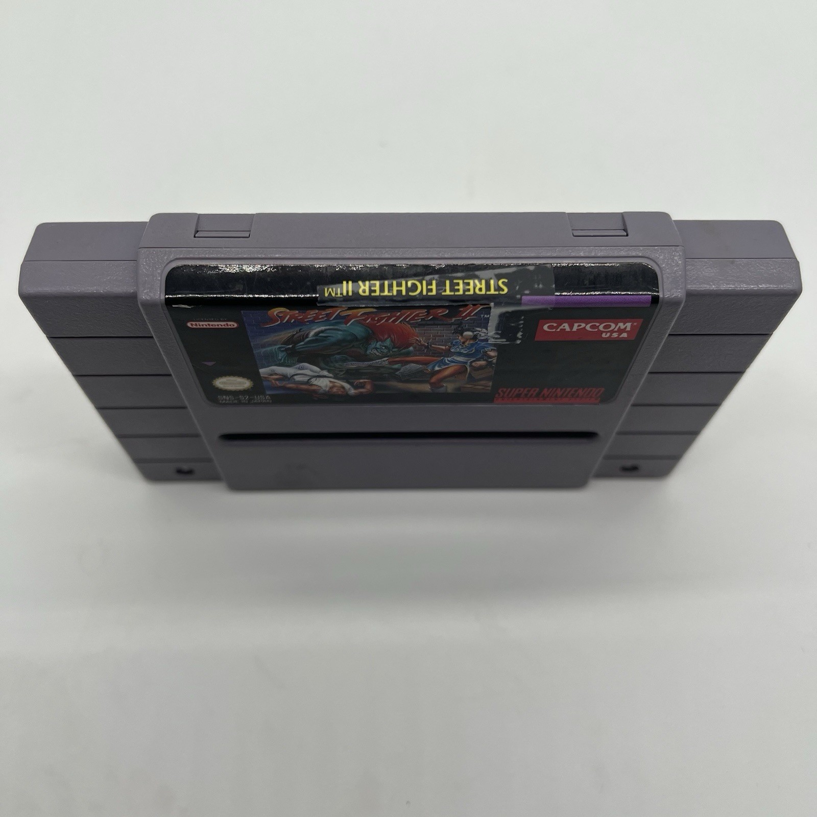 Vintage Street Fighter II 2 Super Nintendo SNES Authentic Original Game Capcom