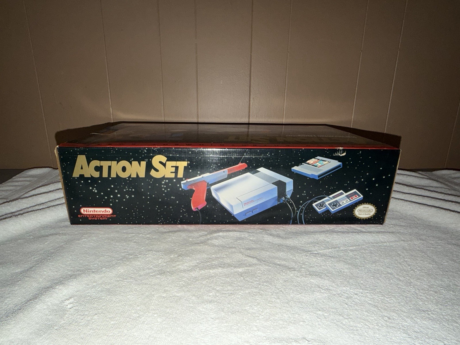 NES Nintendo Entertainment System Action Set – Complete In Box – Tested/Working