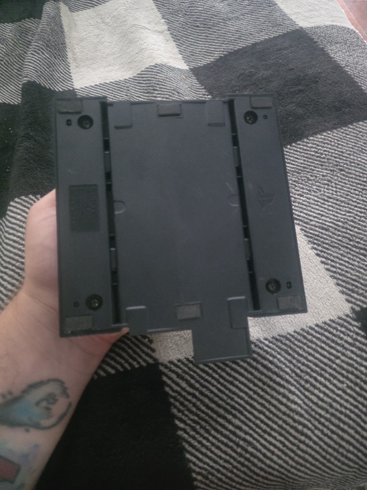 Sony OEM PlayStation 2 FAT Vertical Console Stand SCPH-10040 Blue Black