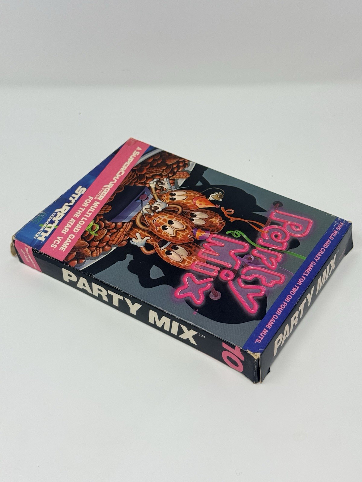 Party Mix Atari 2600 Starpath Supercharger Complete CIB Tested