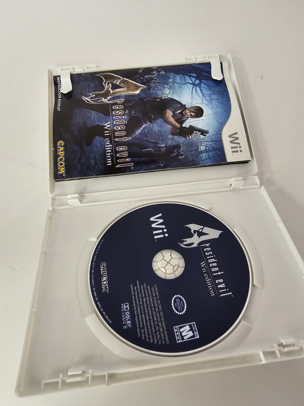 Resident Evil 4 -Wii Edition (Nintendo Wii, 2007) Complete W/Manual CIB Tested