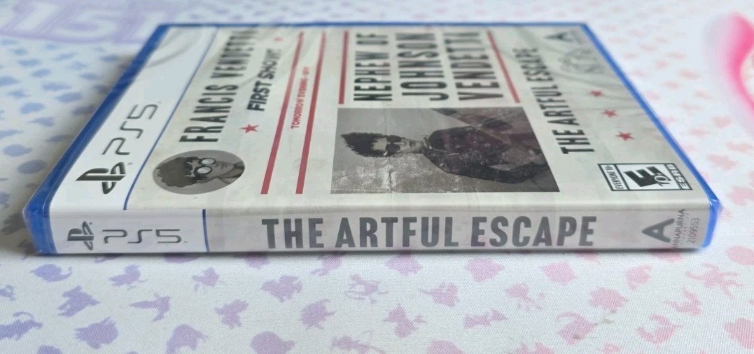 The Artful Escape (PS5) – RARE & Sold Out iam8bit Exclusive Edition with Extras!