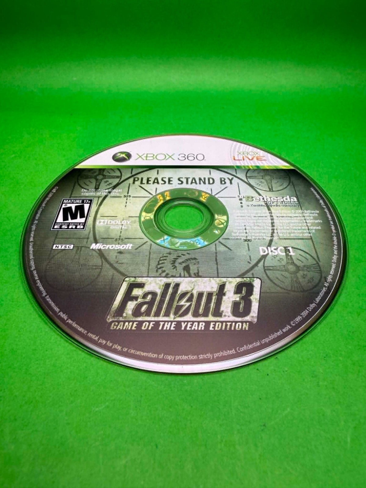 Fallout 3: GOTY – Xbox 360 [CIB, Tested, Includes Cover and Manuals]