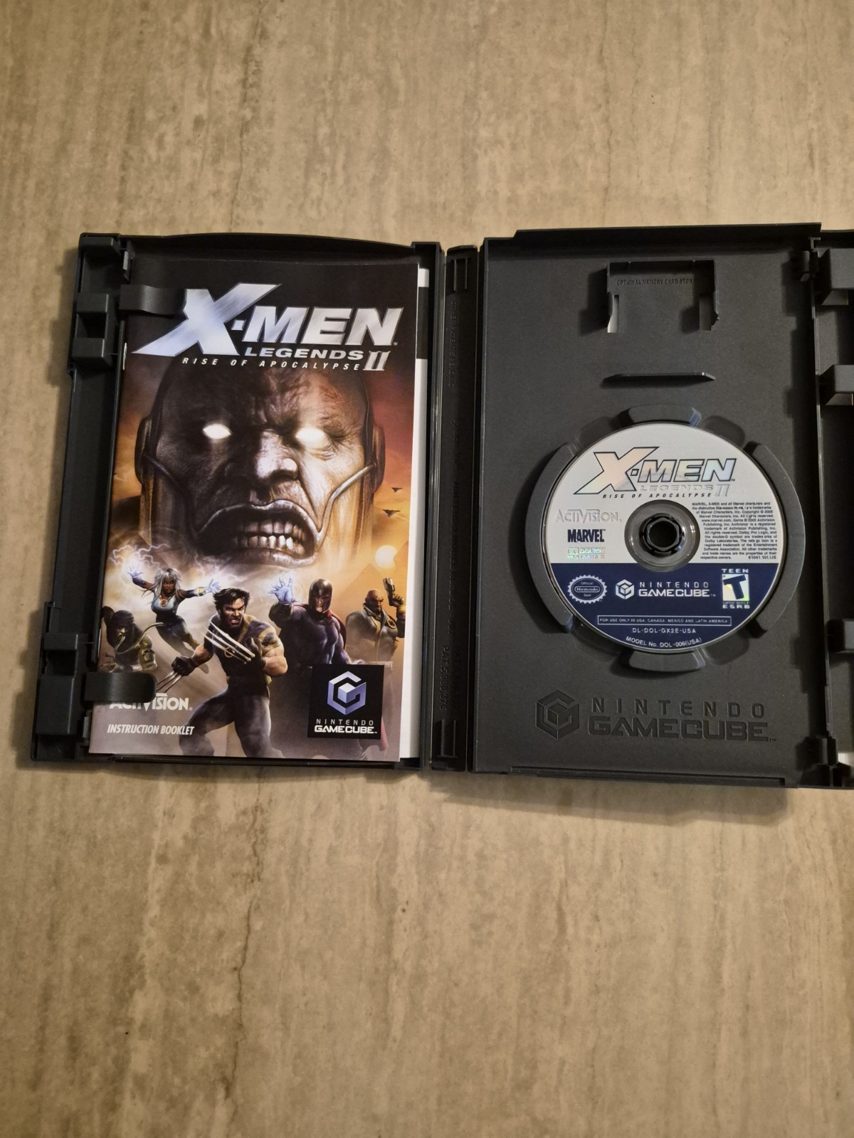 X-Men Legends II Rise of Apocalypse Nintendo GameCube Complete CIB