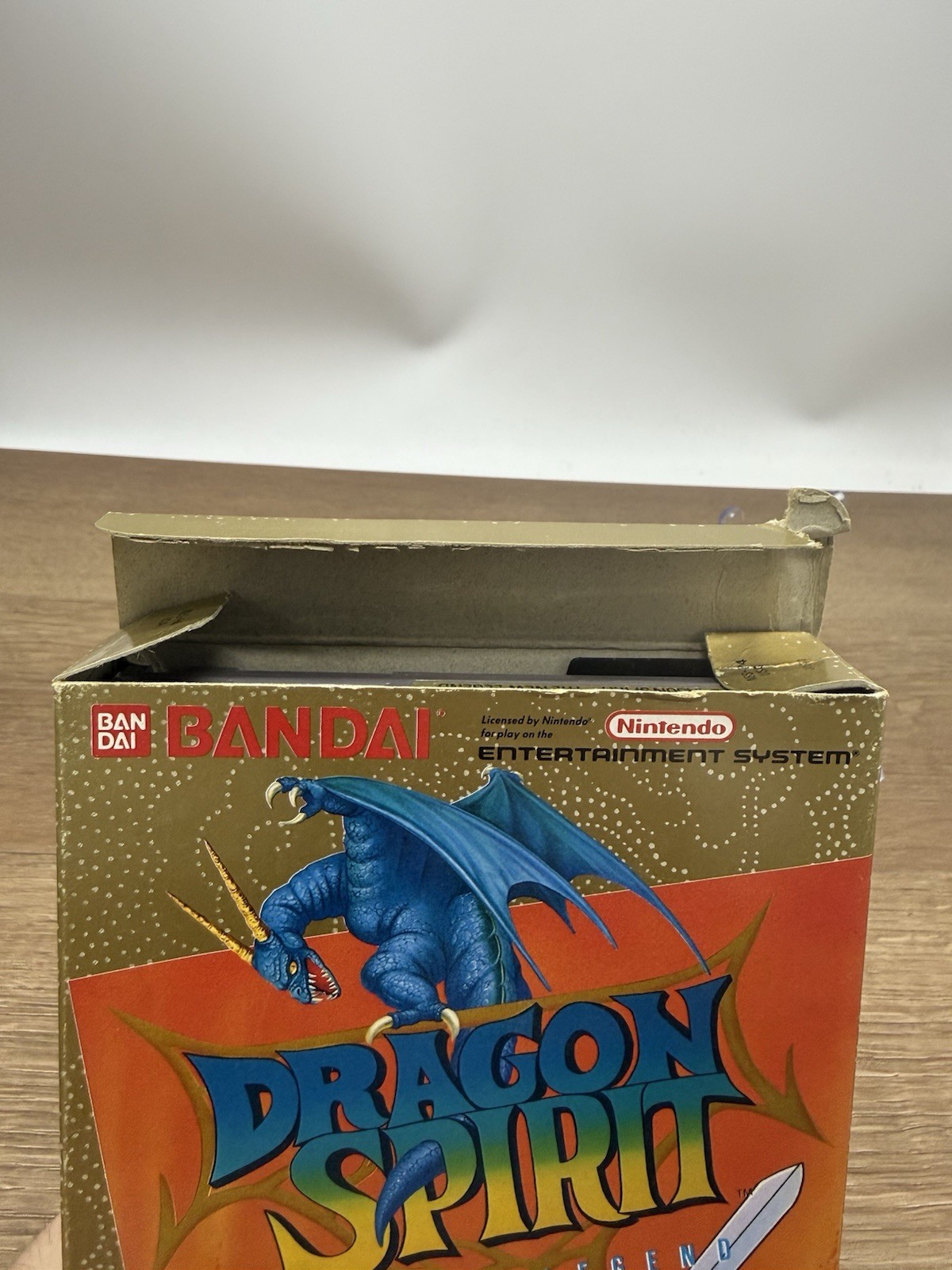 Dragon Spirit: The New Legend for NES Nintendo Complete In Box CIB