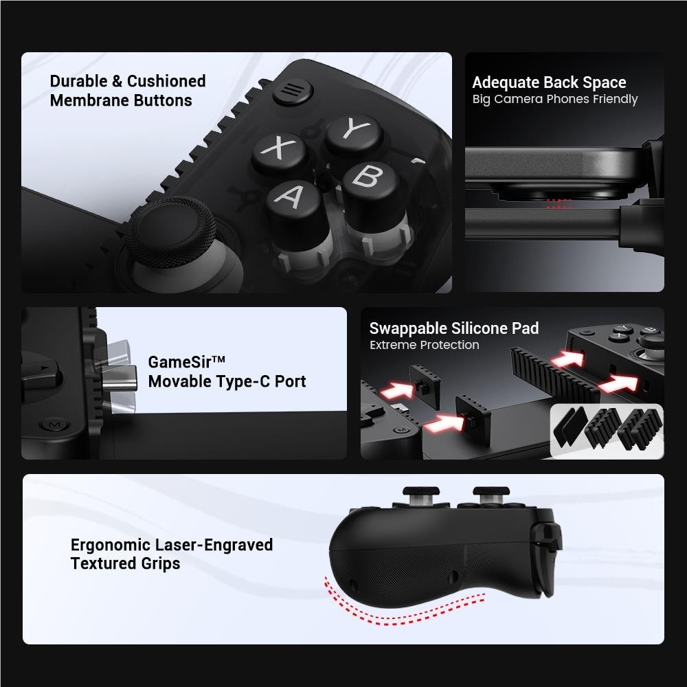 GameSir X5 Lite Type C USB Smartphone Mobile Gaming Controller for Android BNIB