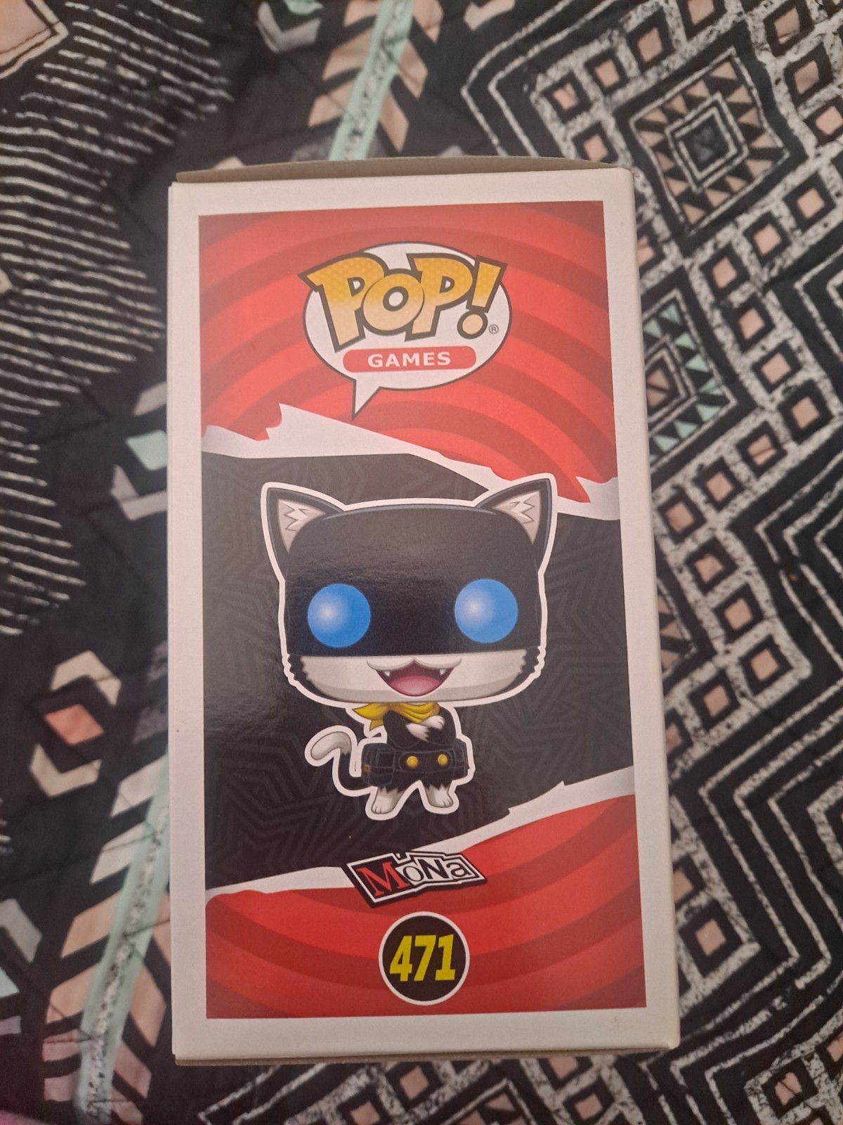 Funko POP! Games Persona 5 Mona #471 & Joker #468 Vinyl Figure Lot