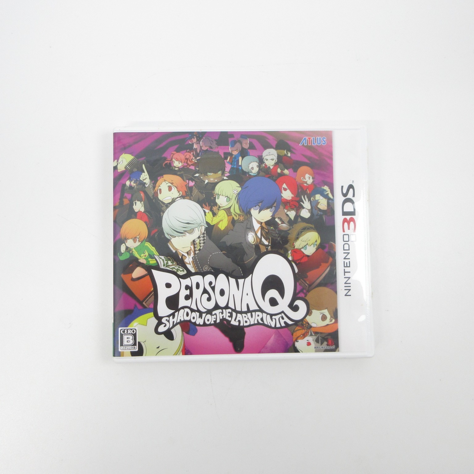 【Very Good】Nintendo 3DS LL XL Persona Q Console Japanese Edition #DEN08/0613/03