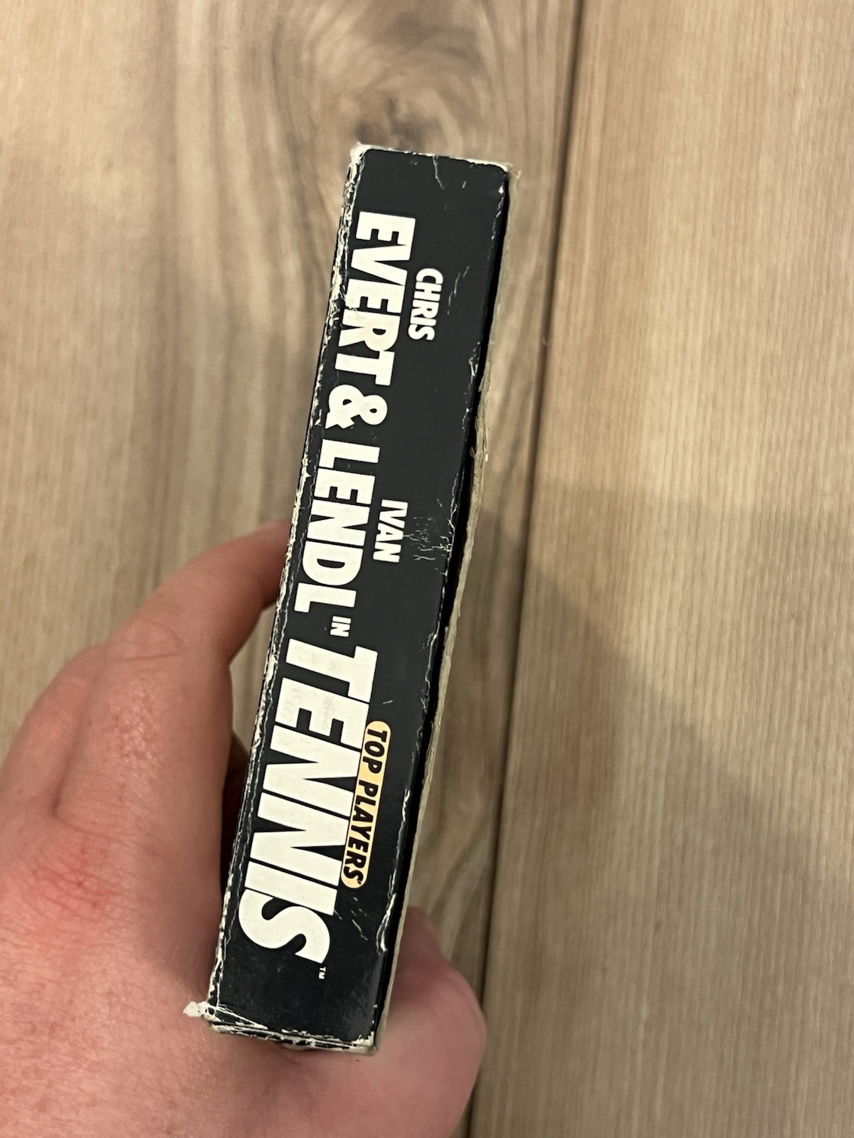 Chris Evert & Ivan Lendl in Top Players Tennis (Nintendo NES, 1989) CIB Tested