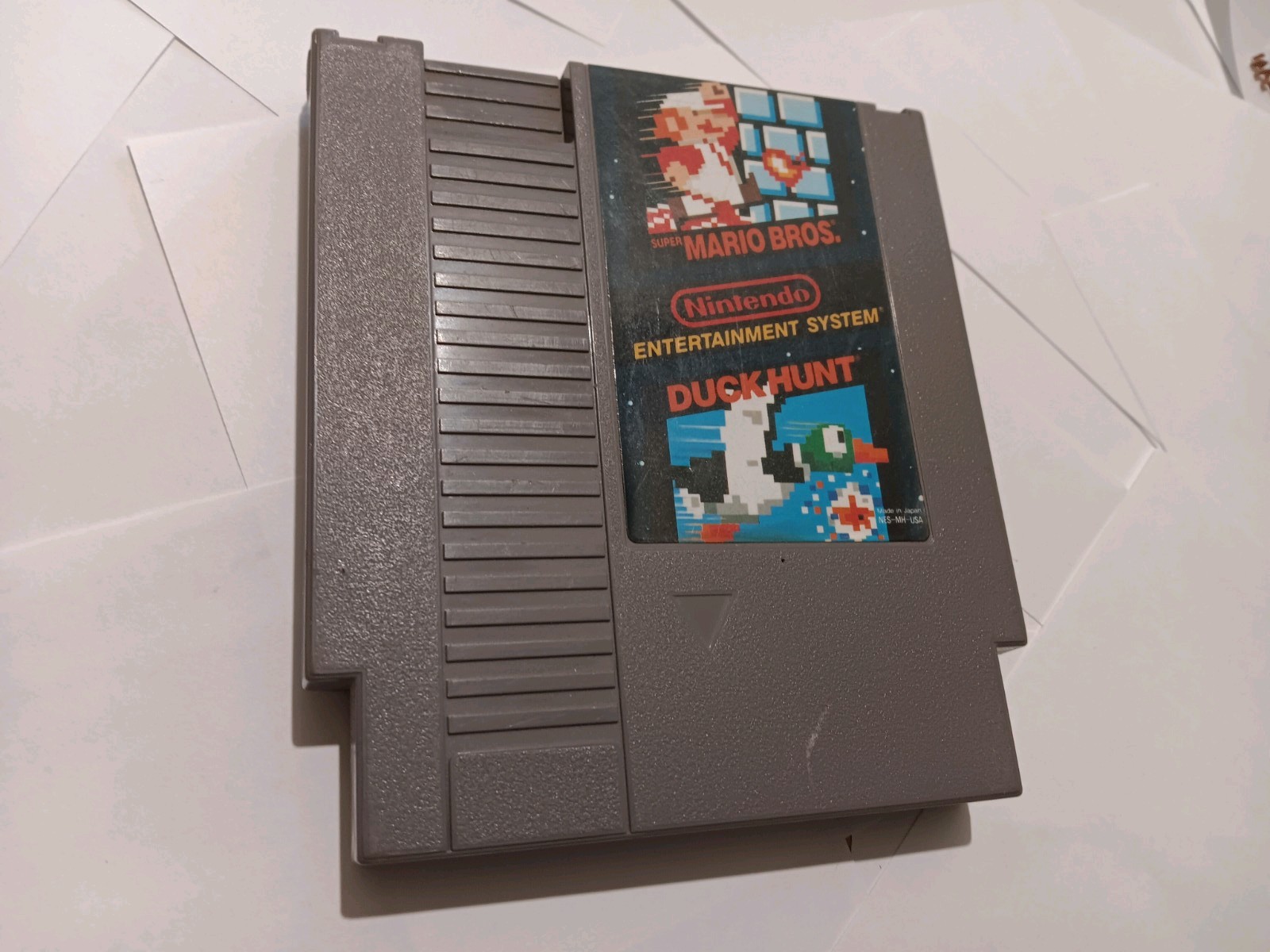 NES Console w/ all cables + AV 2 Controllers Light Zapper & Mario/Duck Hunt Tstd