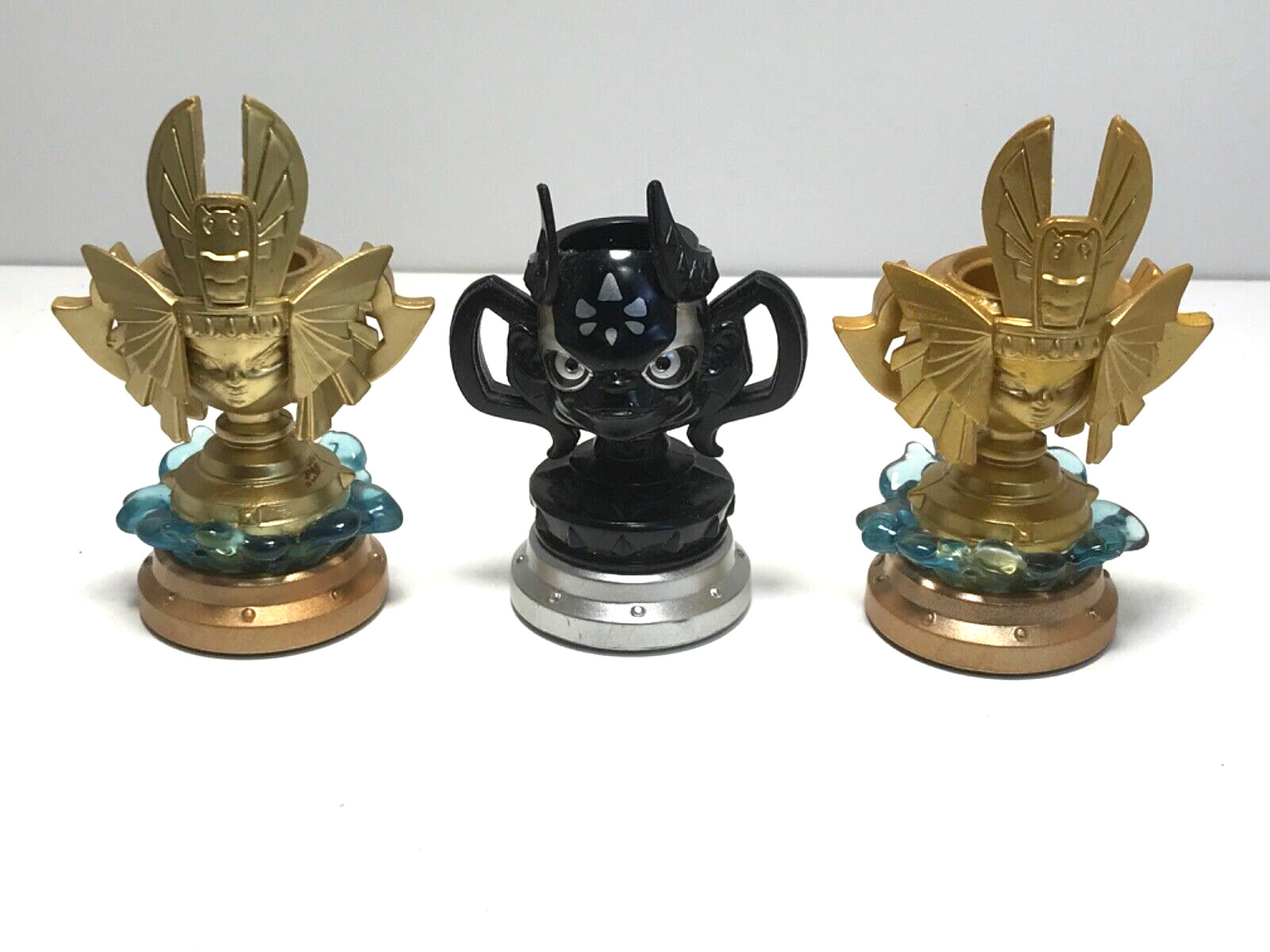 Skylanders Superchargers Trophy Kaos And Sea Lot of 3 Excellent Shape